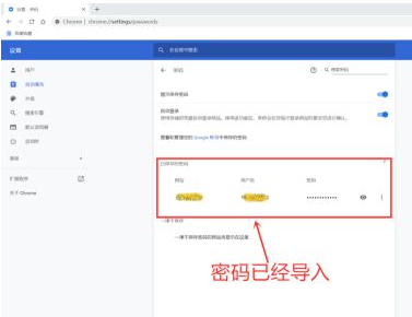 谷歌浏览器怎么导入密码13