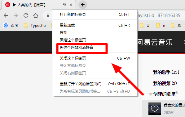 chrome浏览器怎么设置声音3